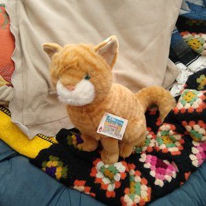 Animal Alley Toys R Us Stuffed Cat 13" New with Tag